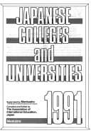 Tapa de Japanese colleges and universities