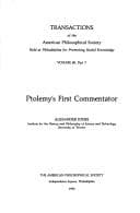 Tapa de Ptolemy's first commentator