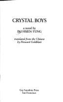 Tapa de Crystal boys