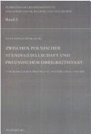 Tapa de Zwischen polnischer Ständegesellschaft und preussischem Obrigkeitsstaat