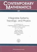 Tapa de Integrable systems, topology, and physics