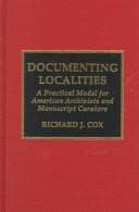 Tapa de Documenting localities
