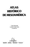 Tapa de Atlas histórico de Mesoamérica