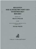 Tapa de Regesten der Kaiserurkunden des oströmischen Reiches von 565-1453