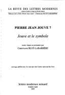 Tapa de Pierre Jean Jouve.