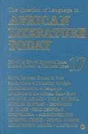 Tapa de The Question of language in African literature today