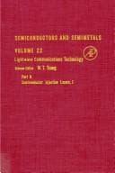 Tapa de Semiconductors and Semimetals