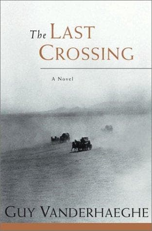 Tapa de The last crossing