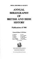 Tapa de Annual bibliography of British and Irish history