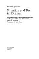 Tapa de Situation und Text im Drama