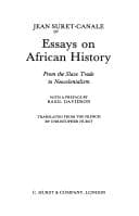 Tapa de Essais d'histoire africaine