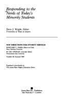 Tapa de Responding to the needs of today's minority students