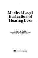 Tapa de Medical-Legal Evaluation of Hearing Loss