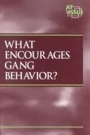 Tapa de What Encourages Gang Behavior?