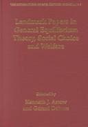 Tapa de Landmark papers in general equilibrium theory, social choice and welfare
