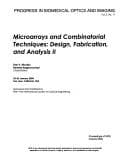 Tapa de Microarrays and combinatorial techniques