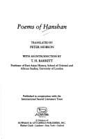 Tapa de Poems of Hanshan