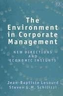 Tapa de The Environment in Corporate Management