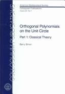 Tapa de Orthogonal polynomials on the unit circle