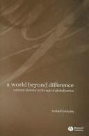 Tapa de A world beyond difference