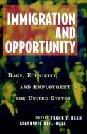 Tapa de Immigration and opportunity