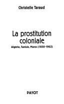 Tapa de La prostitution coloniale