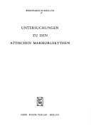 Tapa de Untersuchungen zu den attischen Marmorlekythen