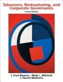 Tapa de Takeovers, restructuring, and corporate governance.