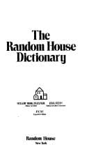 Tapa de The Random House dictionary