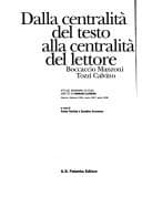 Tapa de Dalla centralità del testo alla centralità del lettore
