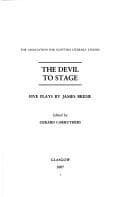 Tapa de The devil to stage