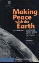 Tapa de Making peace with the earth