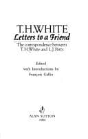 Tapa de Letters to a Friend