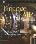 Tapa de Finance for all?