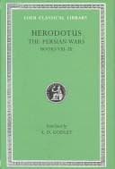 Tapa de The Persian Wars, IV, Books 8-9