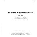 Tapa de Friedrich Weinbrenner, 1766-1826