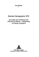 Tapa de Bosnien-Herzegowina 1878