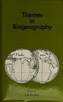 Tapa de Themes in Biogeography