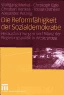 Tapa de Die Reformfähigkeit der Sozialdemokratie