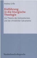Tapa de Introduzione alla teologia liturgica