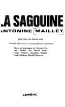 Tapa de La Sagouine