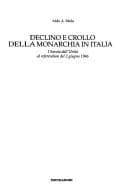 Tapa de Declino e crollo della monarchia in Italia