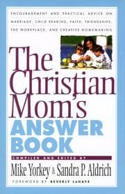 Tapa de The Christian mom's answer book