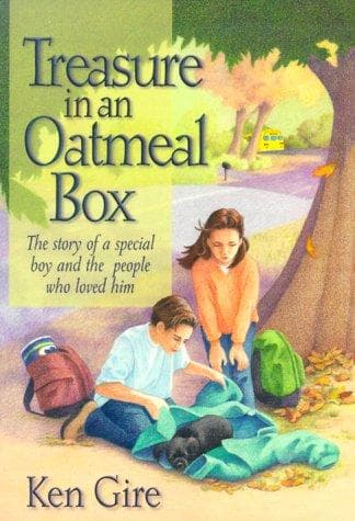 Tapa de Treasure in an oatmeal box