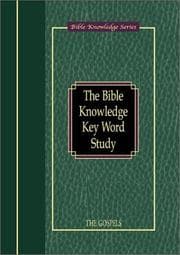 Tapa de The Bible Knowledge Key Word Study