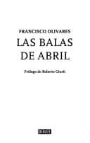Tapa de Las balas de abril