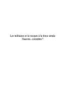 Tapa de Les militaires et le recours à la force armée