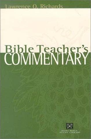 Tapa de Bible teacher's commentary