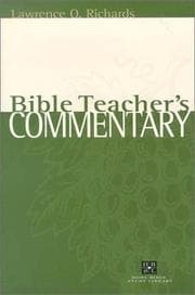 Tapa de Bible teacher's commentary