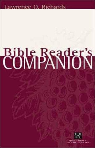 Tapa de Bible reader's companion